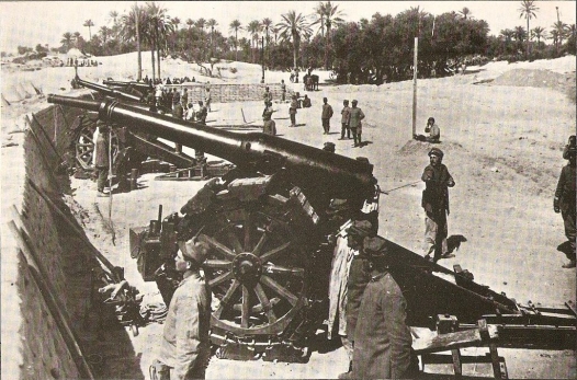 Italian battery near Tripoli